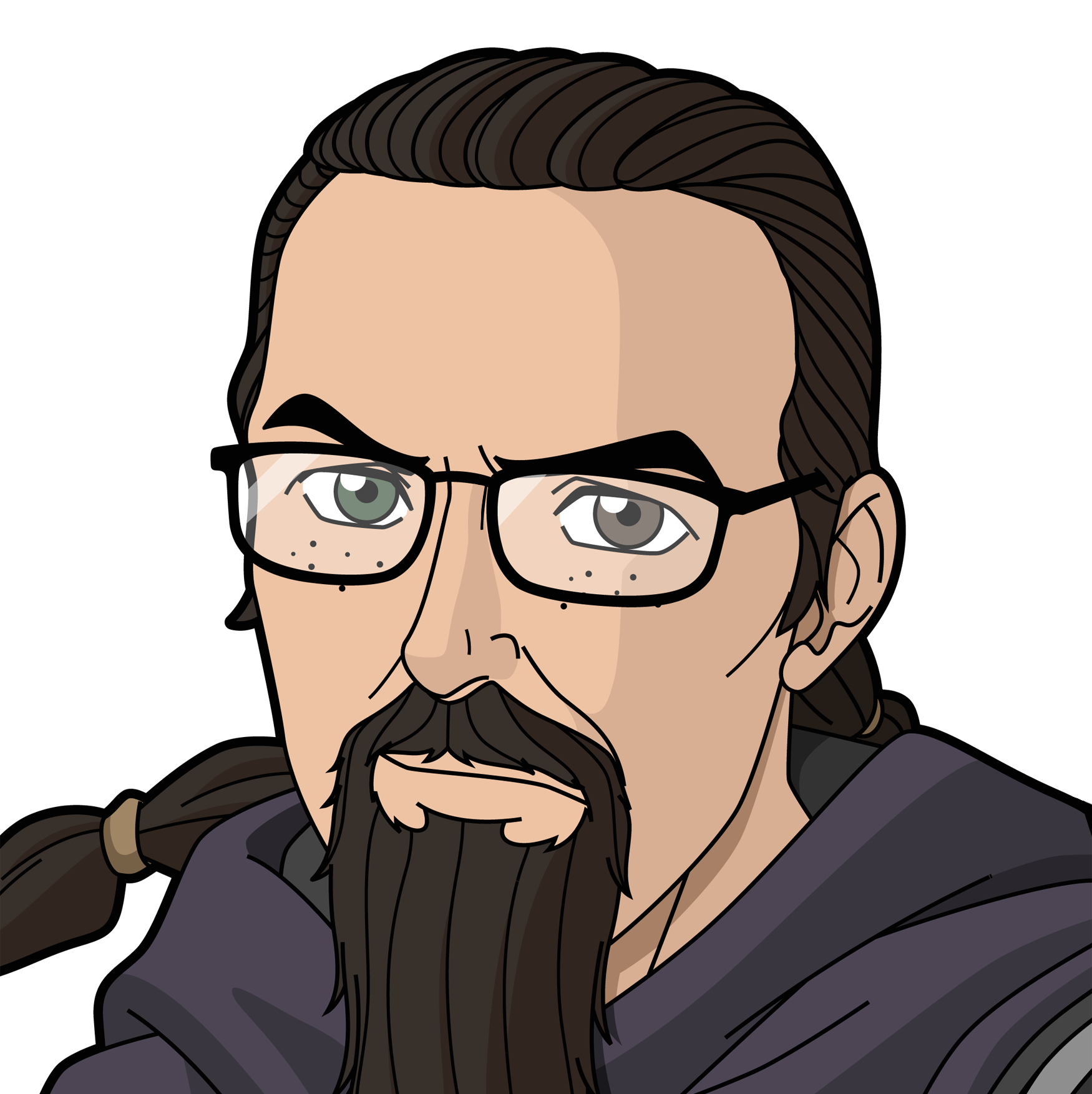Anime avatar des geeks Alex