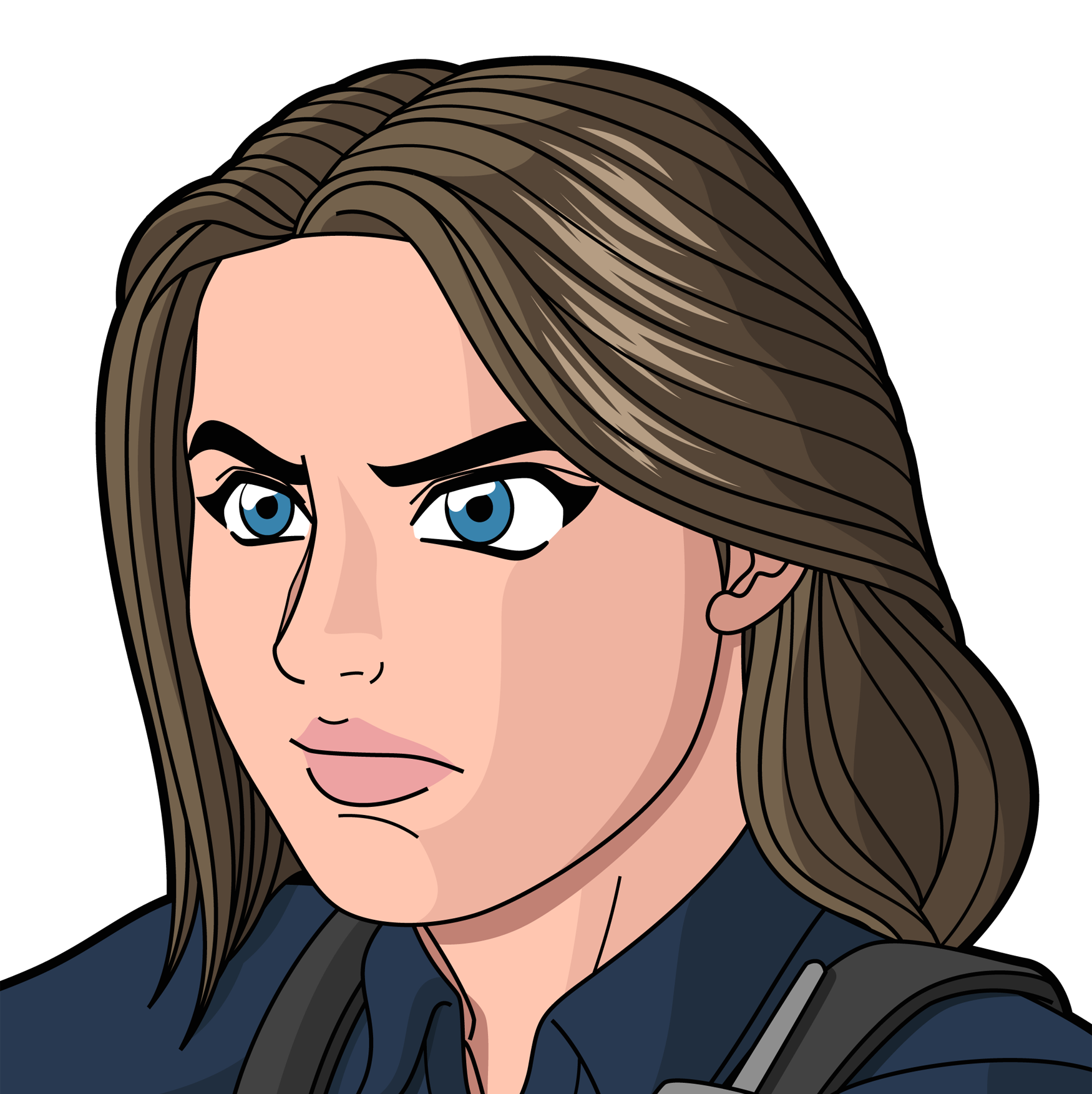 Anime avatar des geeks Jasmin
