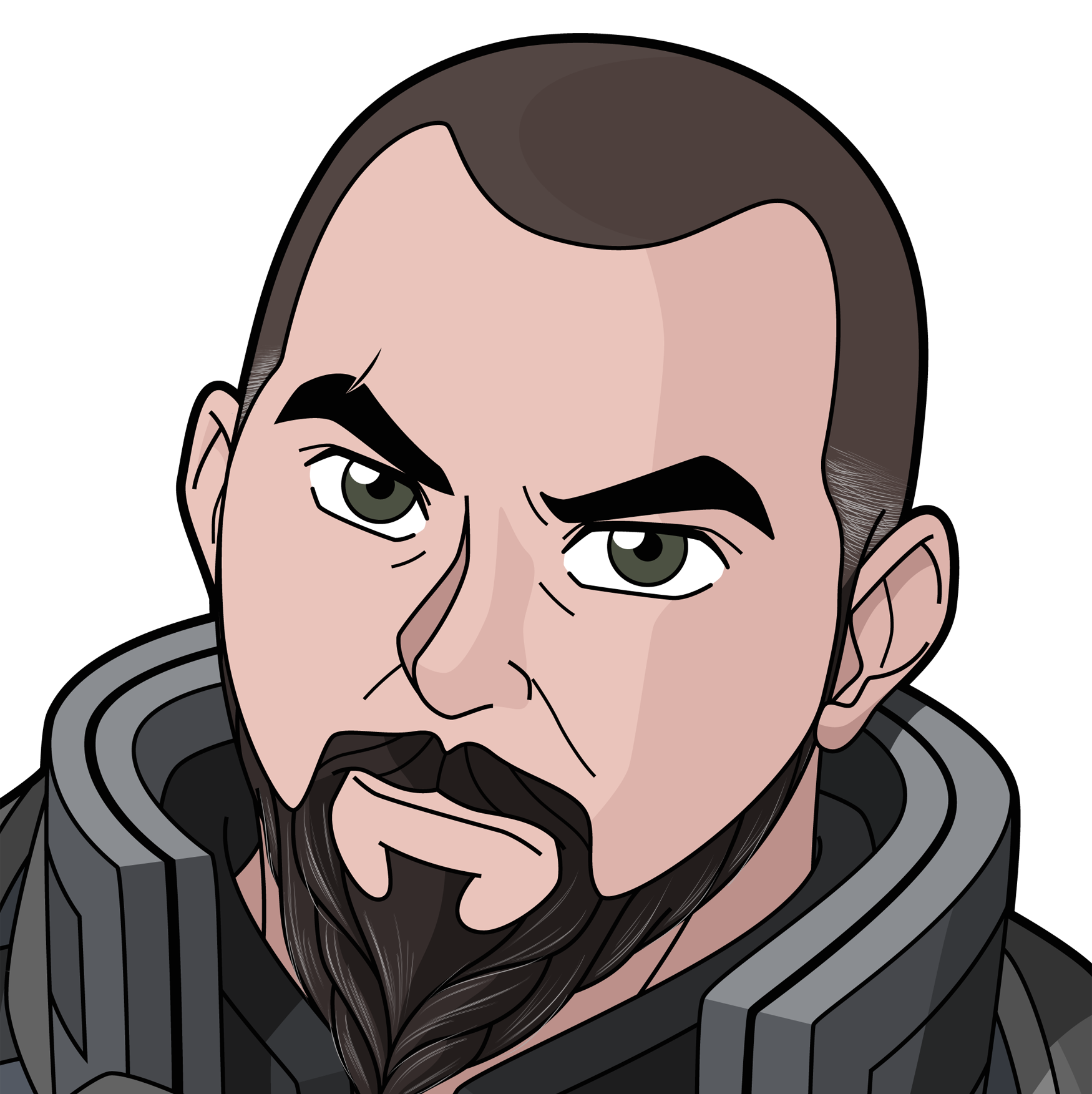 Anime avatar des geeks Markus